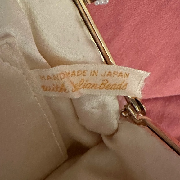 VINTAGE Handbag beaded pastels - Picture 6 of 7